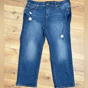 Torrid Jeans Womens Size 24 R Bombshell Straight Premium Stretch Denim Comfort